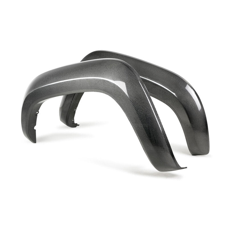 Seibon Carbon Fiber Front Fender Flares for 2015-2021 Toyota Tacoma, Pair - FLR18TYTA-F