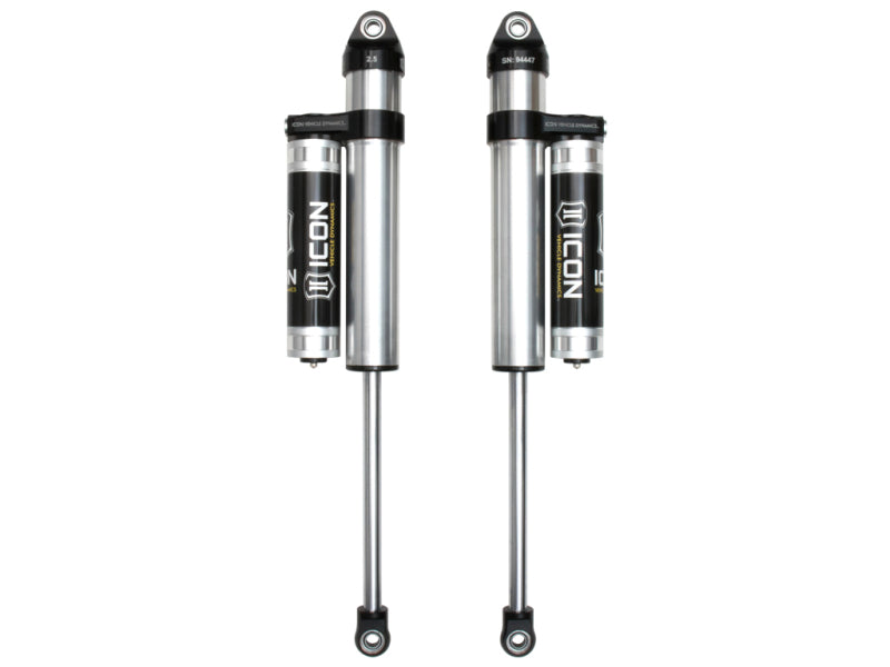 ICON 27726P 2.5 Aluminum Series Rear Piggyback Shocks for 2018+ Jeep Wrangler JL