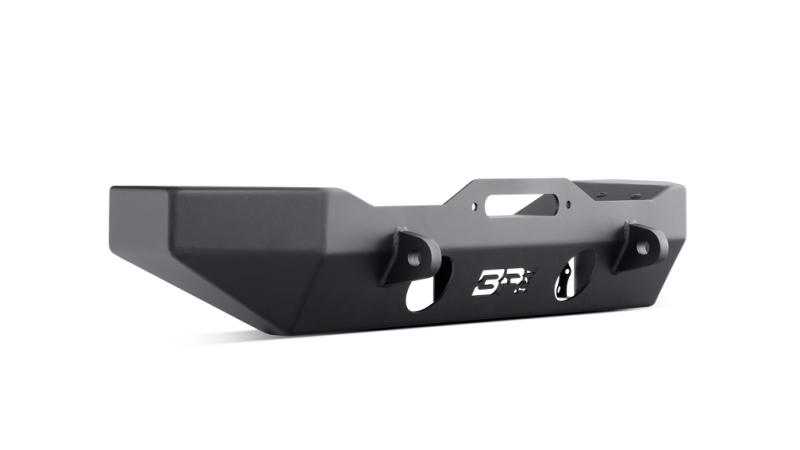 Body Armor 4x4 JL-19532 Mid-Stubby Front Bumper for 2018-2026 Jeep Wrangler JL and Gladiator JT
