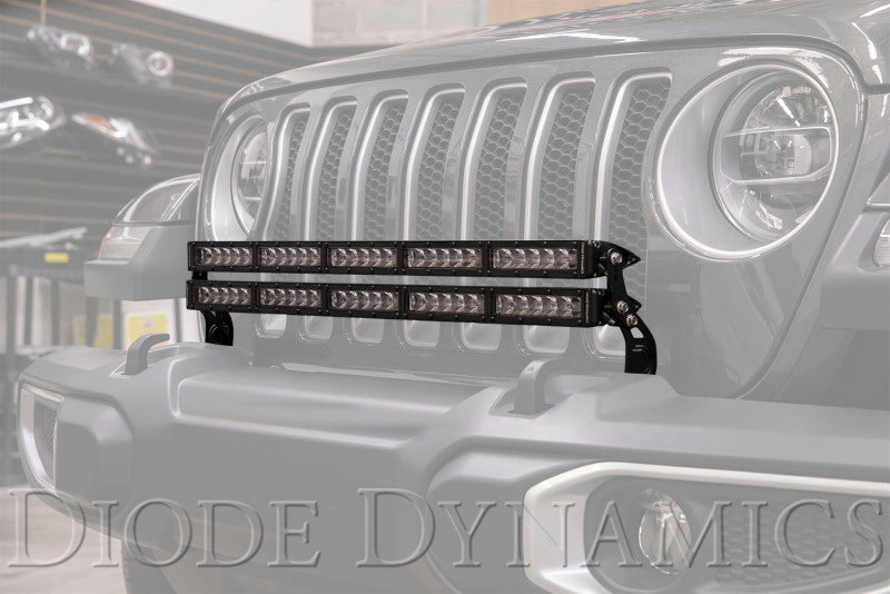 Diode Dynamics DD6083 SS30 Bumper LED Light Bar Kit for 2018-2025 Jeep Wrangler