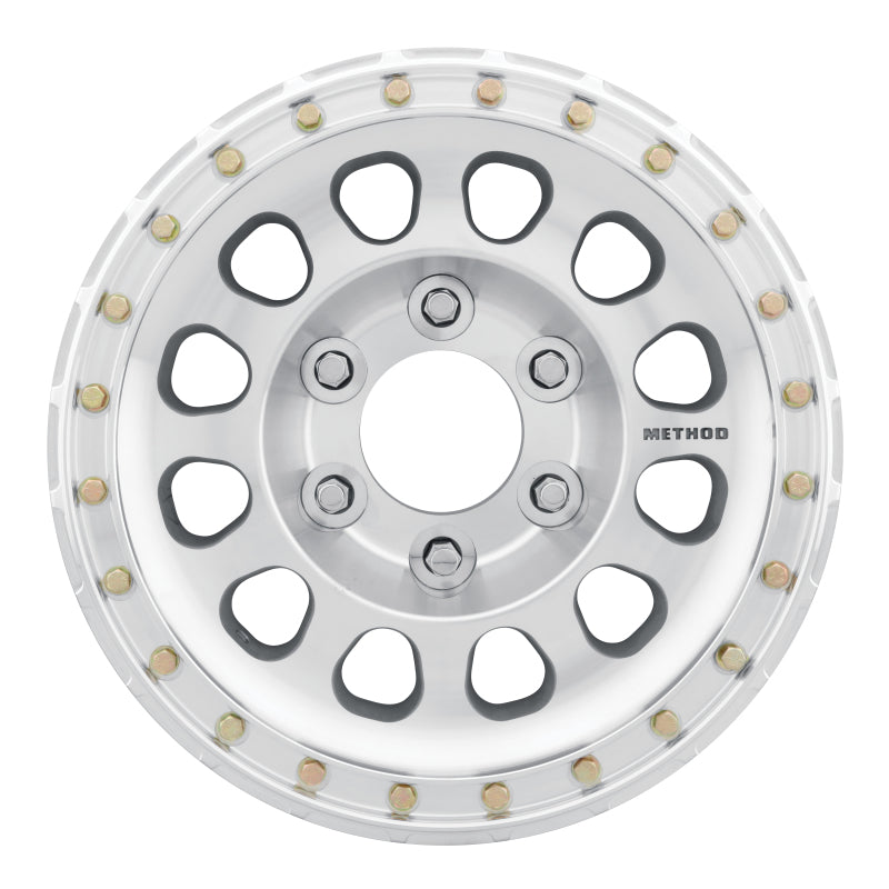 Method Wheels MR103 Beadlock Wheel, 17x9, +25mm Offset, 6x6.5 Bolt Pattern, Polished