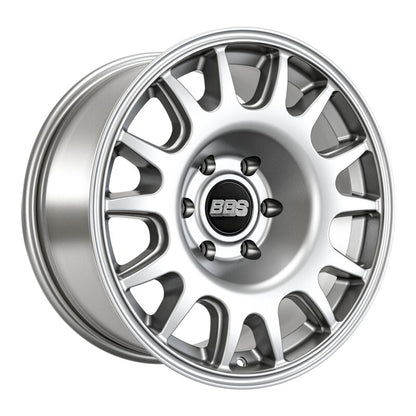 BBS TS-R 18x9-Inch Satin Silver Cast Wheel, 6x135 Bolt Pattern, ET0