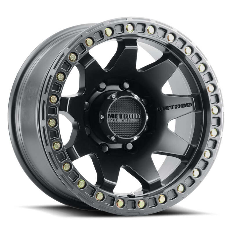 Method Wheels MR108 17x9 Matte Black Wheel, -44mm Offset, 8x170 Bolt Pattern