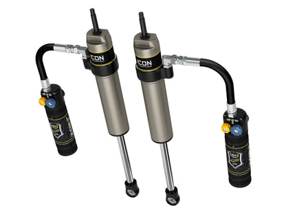 ICON 57805XP 2.5 Aluminum Series Rear Remote Reservoir Shocks with CDXS for 2010–2014 Toyota Tacoma
