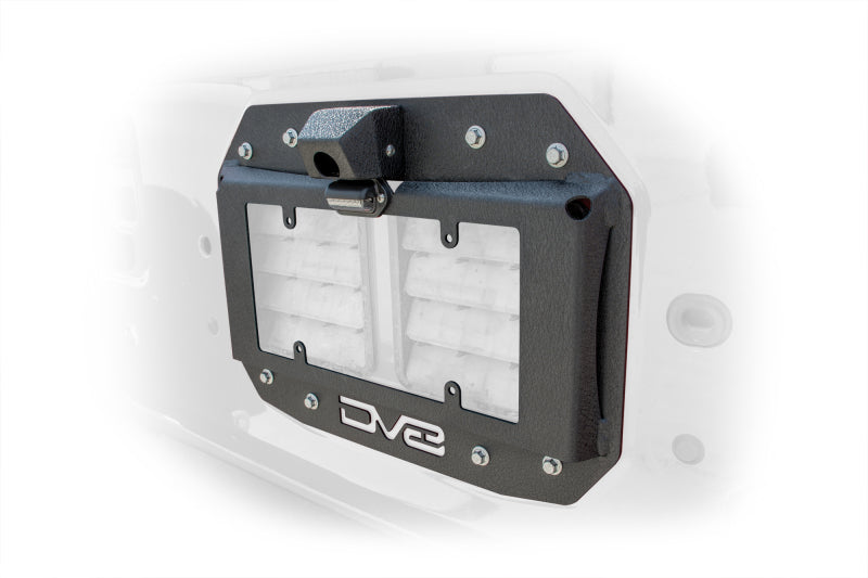 DV8 Offroad TSJL-02 Spare Tire Delete Kit with Camera Housing for 2018-2024 Jeep Wrangler JL/JLU