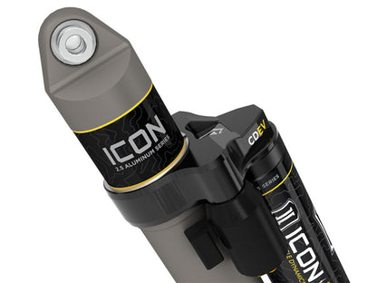 ICON 27727EP 2.5 Aluminum Series Rear Shocks with CDEV for 2020+ Jeep Gladiator JT with 1.5-Inch Lift