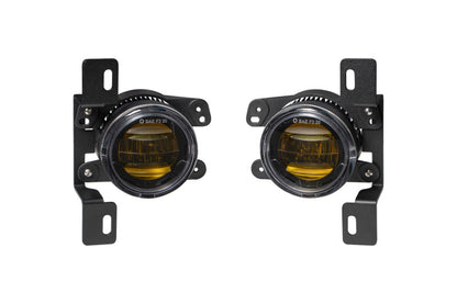 Diode Dynamics Elite Series Type MR Yellow Fog Lamps for 2018-2019 Jeep Wrangler, DD5164P