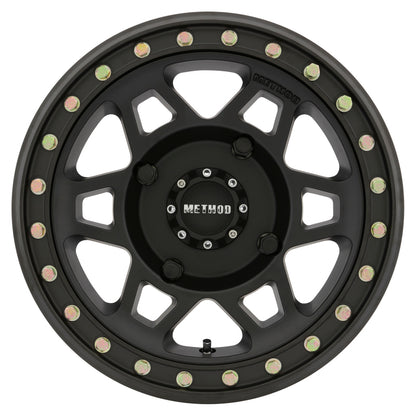 Method Wheels MR405 UTV Beadlock Wheel, 15x7, 4x136 Bolt Pattern, +38mm Offset, Matte Black