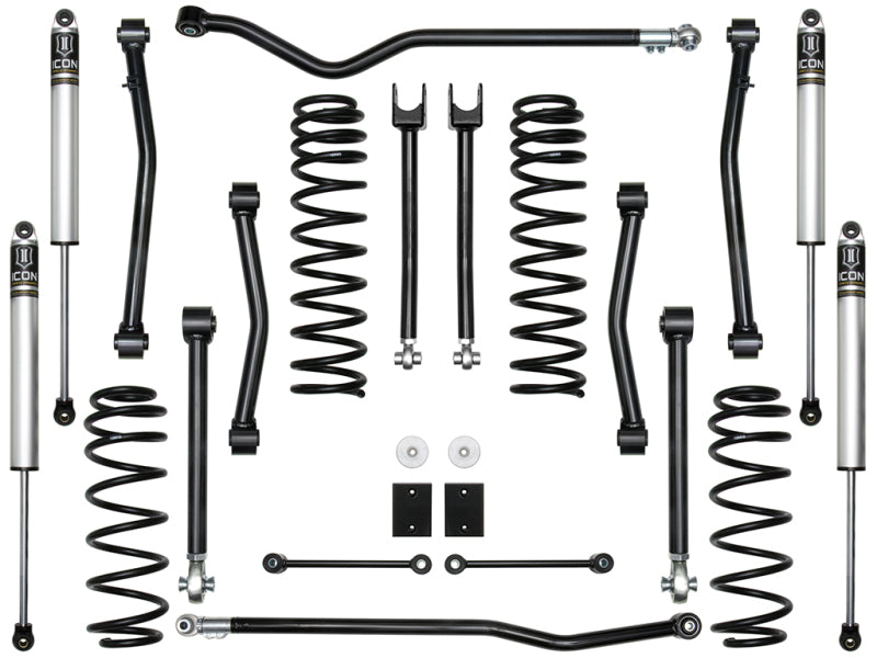 ICON K22014 2.5-Inch Stage 4 Suspension System for 2018+ Jeep Wrangler JL