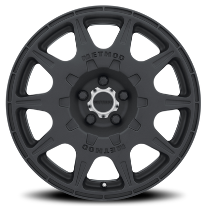 Method Wheels MR502 Rally 18x8-Inch +38 Offset 5x4.5 Matte Black Wheel