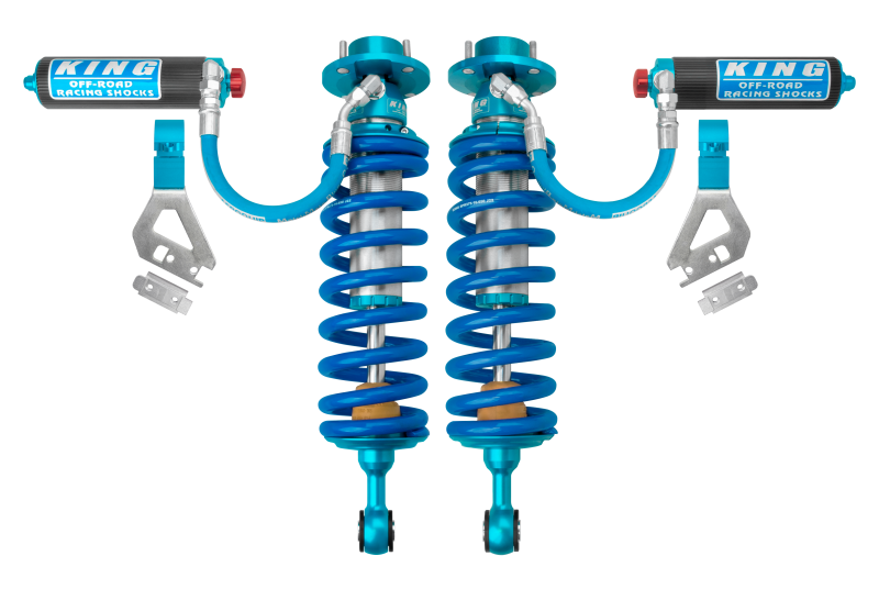 King Shocks 25001-400A 2.5-Inch Front Coilover Shock Kit with Remote Reservoir and Adjuster for 2023+ Toyota Sequoia