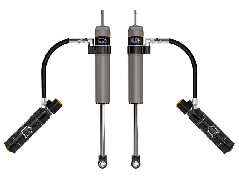 ICON 57872EP 2.5 Aluminum Remote Reservoir Rear Shocks with CDEV for 2025-2026 Toyota 4Runner, 0-3-Inch Lift