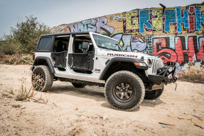 Body Armor 4x4 JL-6149 Gen 3 Trail Doors for 2018-2025 Jeep Wrangler JL and Gladiator JT, Front Pair