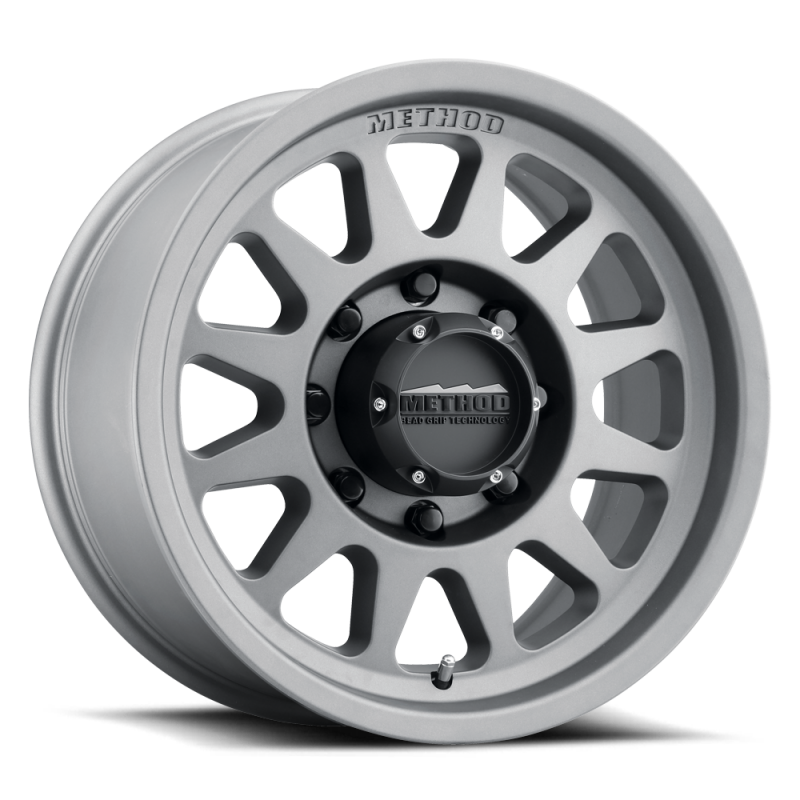 Method Wheels MR704 HD 17x9 18mm Offset 8x6.5 Titanium Wheel - MR70479080818H