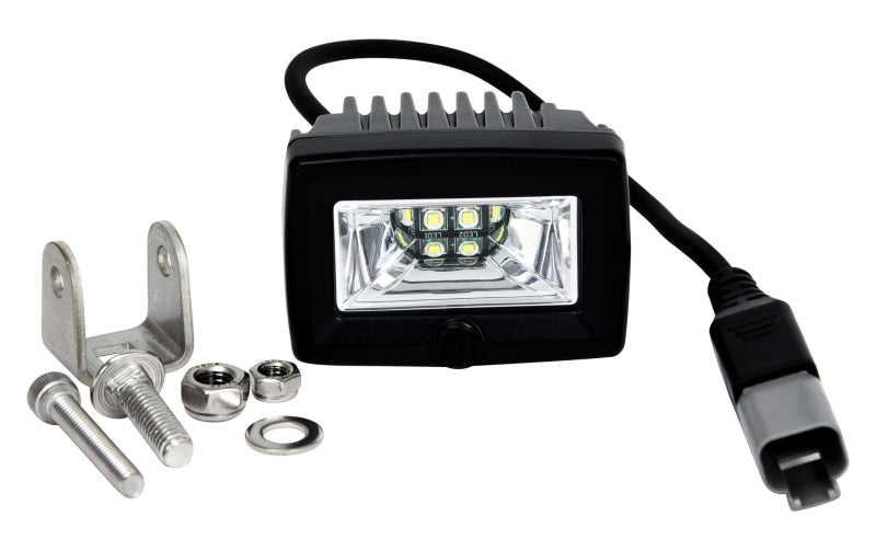 KC HiLiTES C-Series C2 20W LED Area Flood Lights, 2-Inch, 6000K, Pair Pack System, Part 328