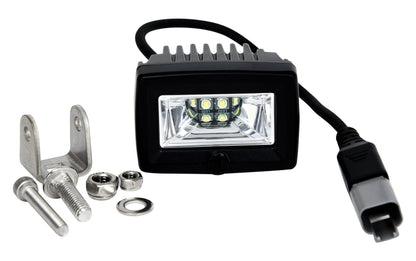 KC HiLiTES C-Series C2 20W LED Area Flood Lights, 2-Inch, 6000K, Pair Pack System, Part 328