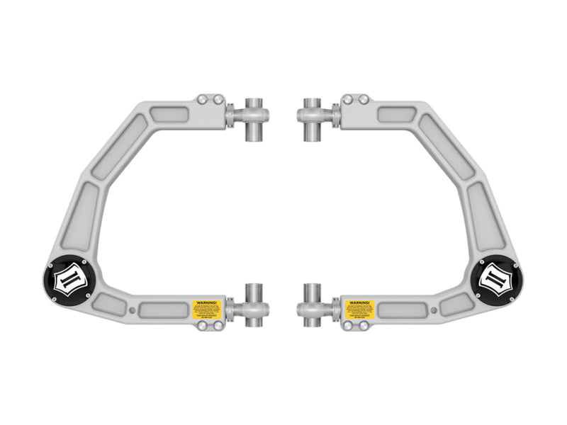 ICON 58552DJ Billet Upper Control Arm Kit with Delta Joint PRO for 2024+ Toyota Tacoma, Land Cruiser, and Lexus GX 550