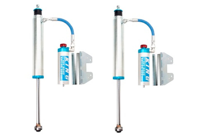 King Shocks 25001-144A Rear 2.5-Inch Remote Reservoir Shocks with Adjusters for 2007+ Toyota Tundra