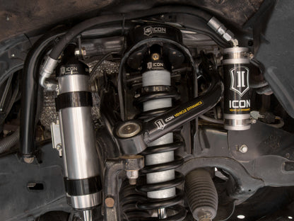 ICON 56109 S2 Front Secondary Shock Hoop Kit for 2007-2021 Toyota Tundra