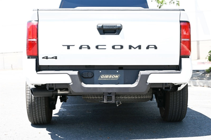 Gibson 618822B Black Elite Cat-Back Exhaust System for 2024-2025 Toyota Tacoma 2.4L Double Cab