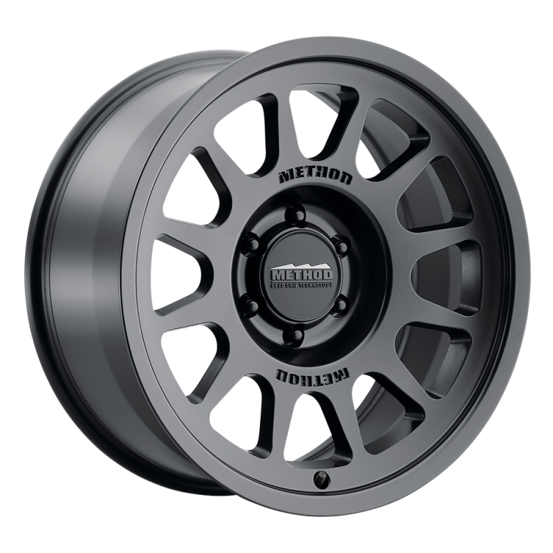 Method Wheels MR703 Bead Grip 20x9-Inch Matte Black Wheel, 0mm Offset, 6x135 Bolt Pattern