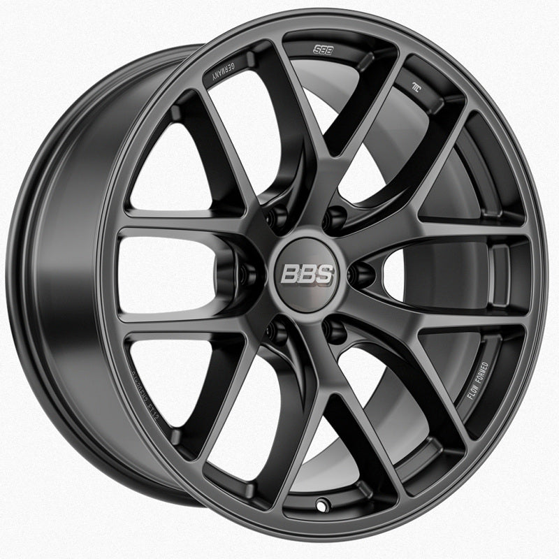 BBS TS-P 17x9-Inch Cast Wheel, 6x139.7 Bolt Pattern, 106.1mm Hub Bore, ET0, Satin Black
