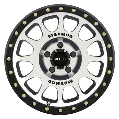 Method Wheels MR305 NV 17x8.5-Inch 0mm Offset 5x5 Polished Street-Loc Wheel