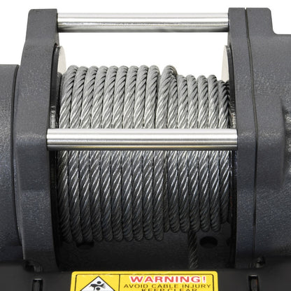 Superwinch Terra 2500 Winch with 3/16-Inch x 40-Foot Steel Rope, 12V DC, Part Number 1125260