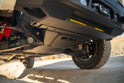 DV8 Offroad SPTT1-09 Rear Belly Skid Plate for 2024-2025 Toyota Tacoma and Land Cruiser
