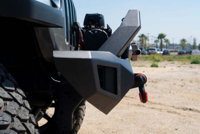 Body Armor 4x4 JP-19536 Orion Mid-Width Front Bumper for 2007-2026 Jeep Wrangler JK/JL and Gladiator JT