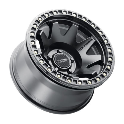 Method Wheels MR108 17x9 Beadlock Wheel, Matte Black, -44mm Offset, 5x5 Bolt Pattern