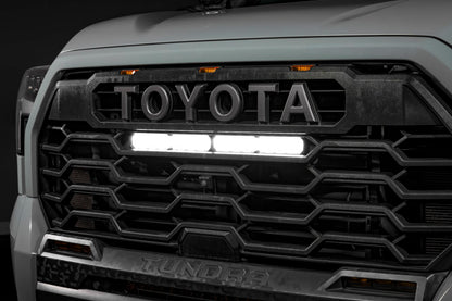 Diode Dynamics DD8665 Stage Series SS20 Pro Grille LED Light Bar Kit for 2022-2026 Toyota Tundra, Yellow Combo 3000K