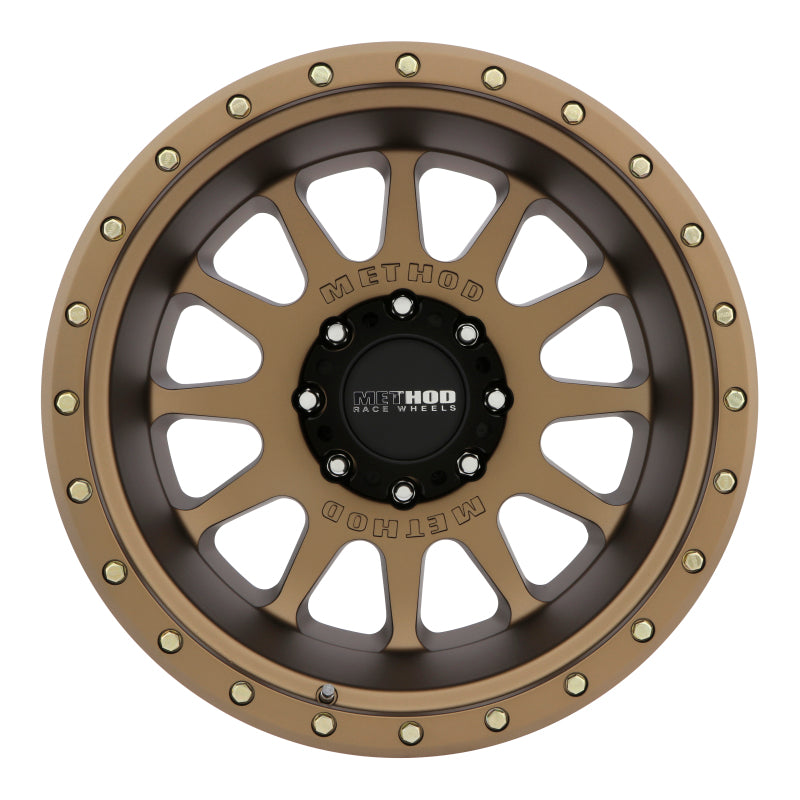 Method Wheels MR605 NV 20x10 Bronze Wheel, -24mm Offset, 8x6.5 Bolt Pattern