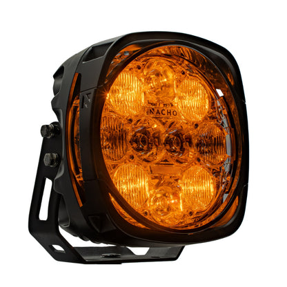 Nacho Offroad Technology Grande Amber/White LED Light PM671, 80W