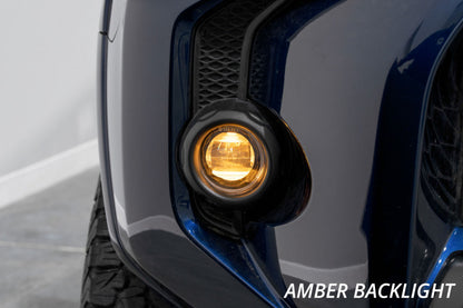Diode Dynamics DD5140P Elite Series Type CGX Fog Lamps with Amber Backlight, White Light, Pair