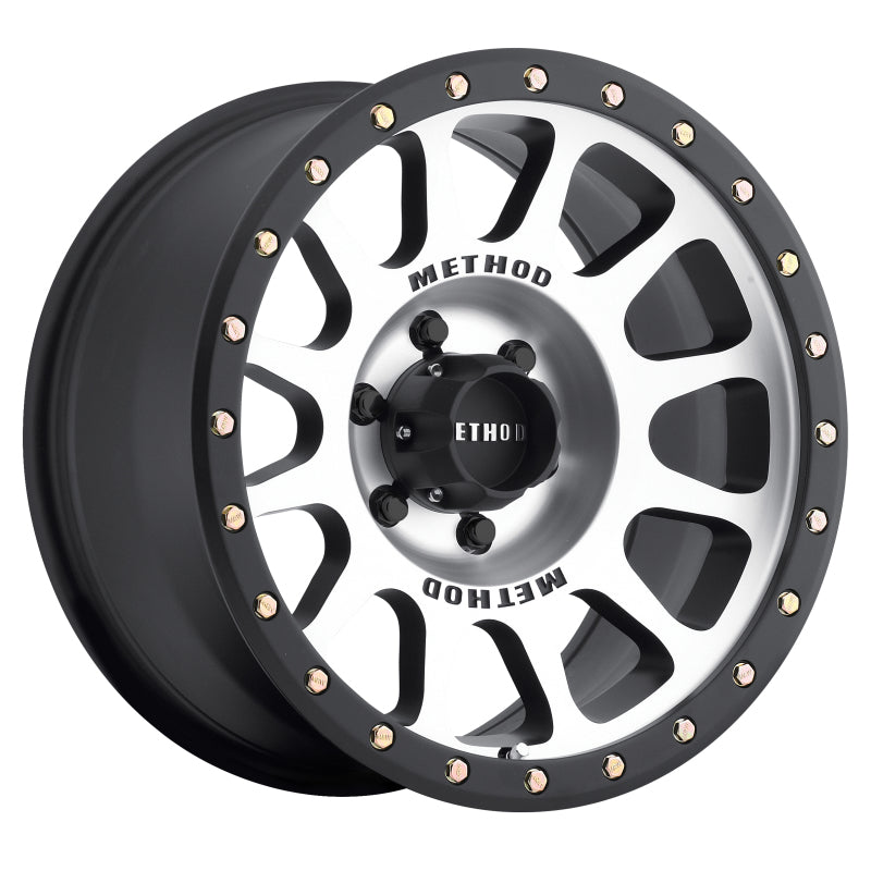 Method Wheels MR305 NV 18-Inch Polished Cast Wheel, +18 Offset, 6x5.5 Bolt Pattern