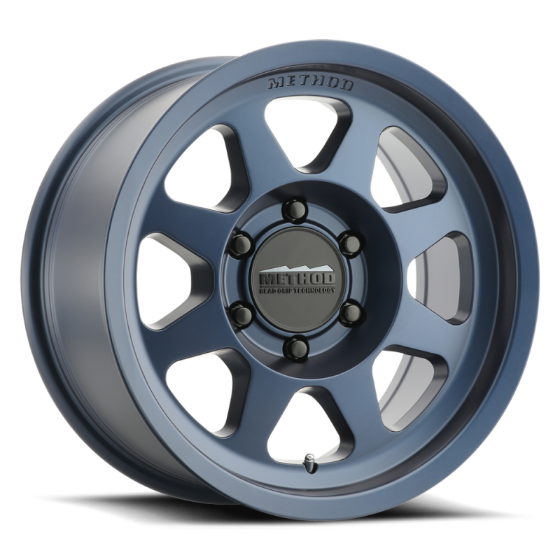 Method Wheels MR701 17-Inch x 9-Inch -12mm Offset 5x5 Bahia Blue Bead Grip Wheel