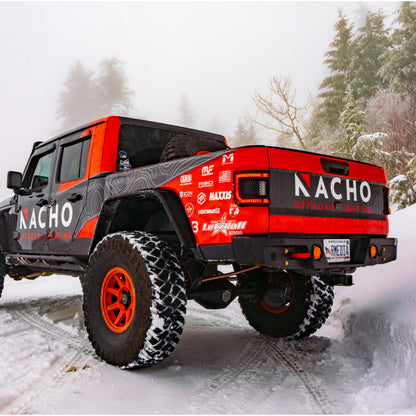 Nacho Offroad Technology V3FM2 Universal Flush Mount Reverse Kit with Amber Quatro Flood Lights