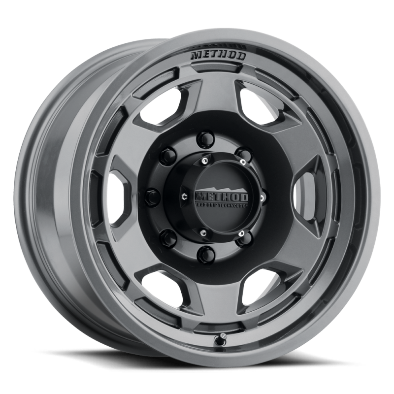 Method Wheels MR708 Bead Grip 17x9 Gloss Titanium Wheel, -38mm Offset, 8x170