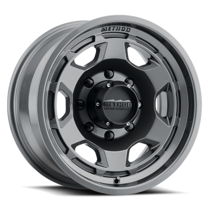 Method Wheels MR708 Bead Grip 17x9 Gloss Titanium Wheel, -38mm Offset, 8x170