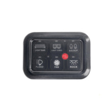Waterproof Silicone Cover for 6 Gang Switch Panel