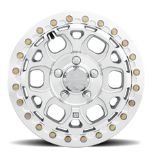 Method Wheels MR416 Beadlock 15x7 Wheel, 5x4.5 Bolt Pattern, +55 Offset, Machined Clear Coat