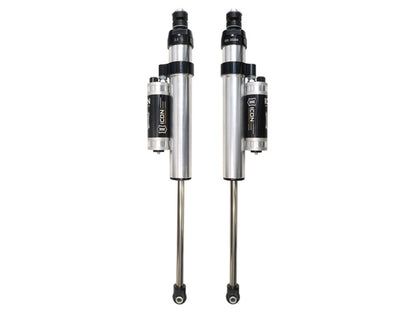 ICON 57720CP 2.5 VS Piggyback CDCV Rear Shocks for 2007-2021 Toyota Tundra, Pair