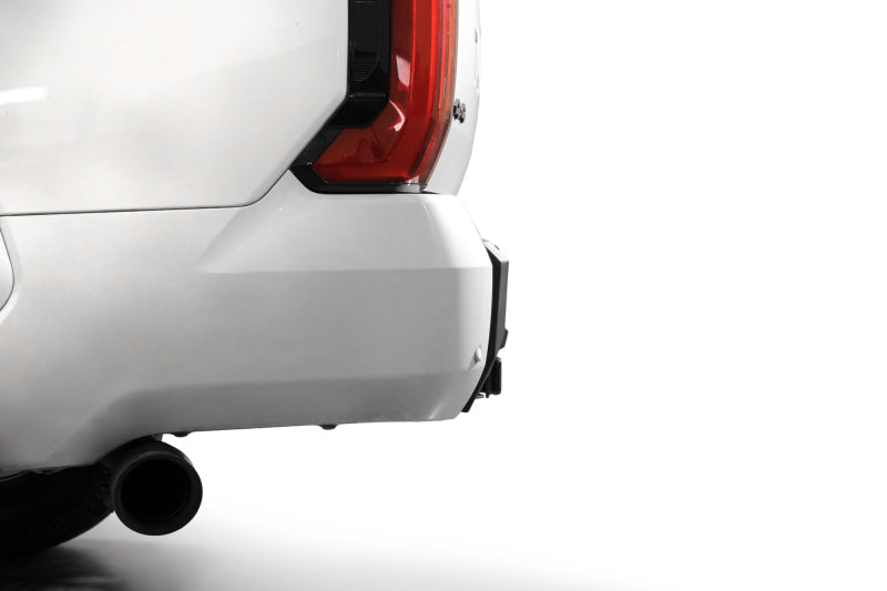 Addictive Desert Designs 2022+ Toyota Tundra Black Label Rr Bumper - Hammer Blk w/ Satin Blk Panels