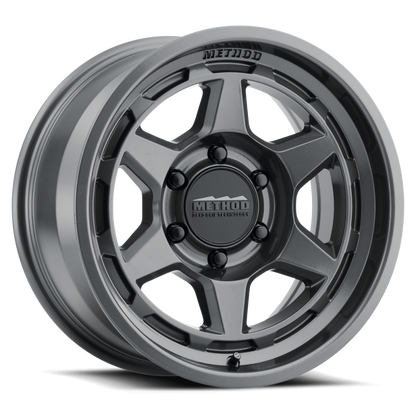 Method Wheels MR708 17x8.5 Cast Wheel, 6x5.5 Bolt Pattern, +25 Offset, Gloss Titanium