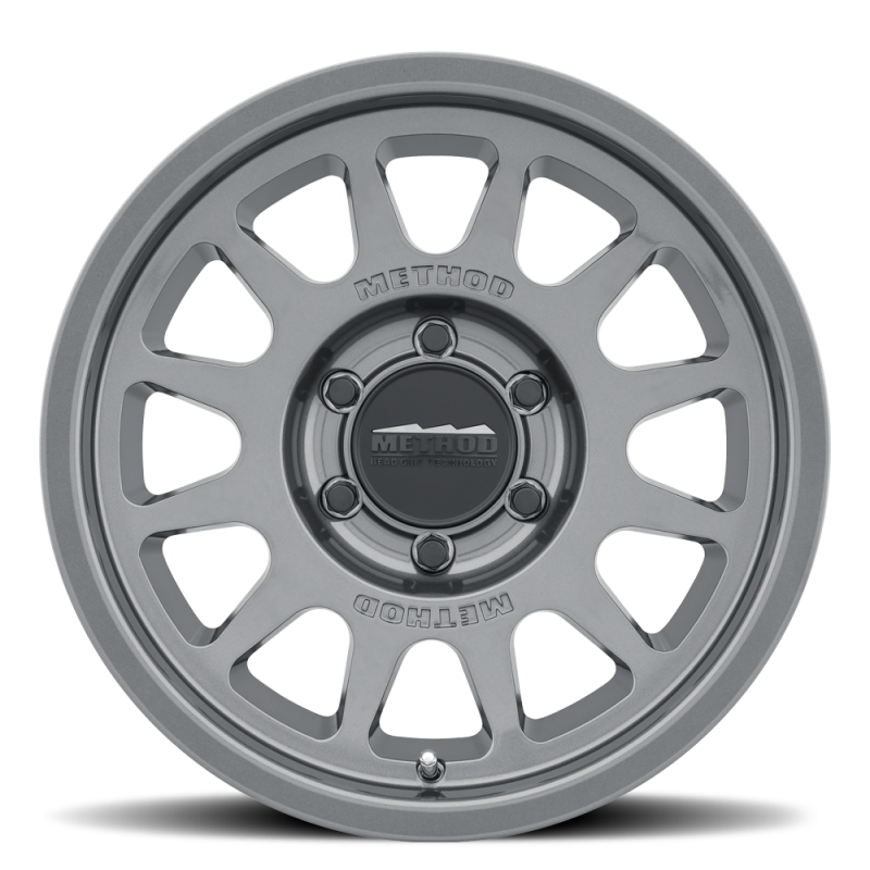 Method Wheels MR703 Bead Grip HD 18x9 +40mm 6x5.5 Gloss Titanium Wheel, Part Number MR70389093840H