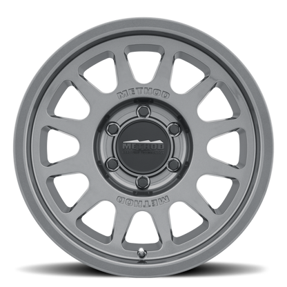 Method Wheels MR703 Bead Grip HD 18x9 +40mm 6x5.5 Gloss Titanium Wheel, Part Number MR70389093840H