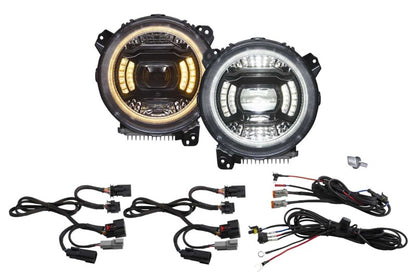 Diode Dynamics DD5165 Elite Max LED Headlamps for 2018-2023 Jeep JL Wrangler
