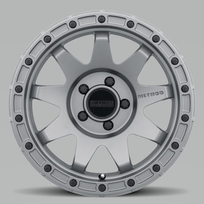 Method Wheels MR317 17-Inch x 8.5-Inch Matte Black Wheel, 0mm Offset, 5x5 Bolt Pattern