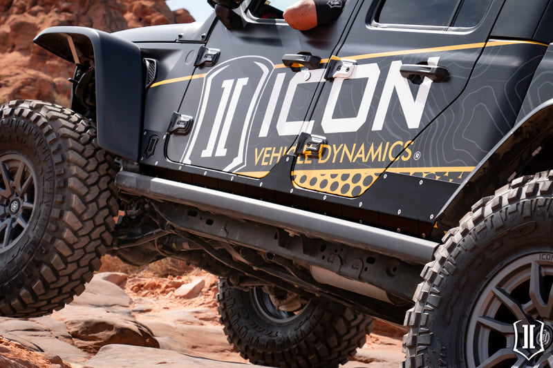 ICON Impact Body Armor for 2020+ Jeep Gladiator JT, Part 25169